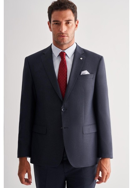 Koyu Lacivert 4 Drop Comfort Fit Classic Takım Elbise 1001255121 modelleri