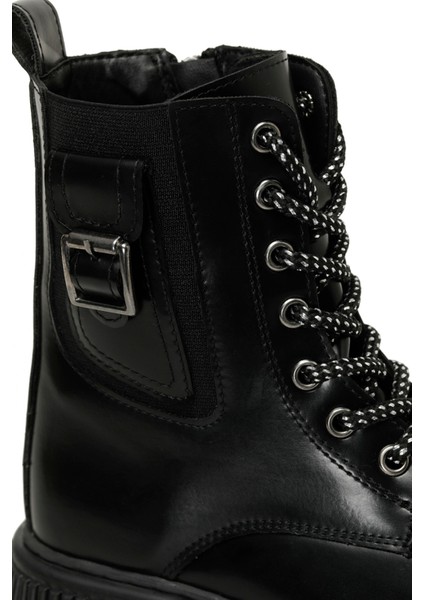 Benna F 4pr Siyah Kız Çocuk Biker Bot