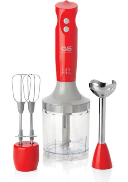 Kırmızı Renkli Tam Blender Seti, Güçlü ve Çok Fonksiyonlu, Hızlı Karıştırma Özelliği