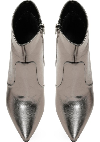 23K-151 4pr Bronz Kadın Topuklu Bot