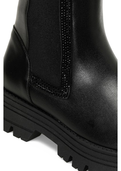 24K-671 4pr Siyah Kadın Chelsea Bot