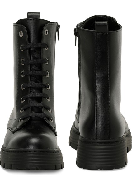 24K-655 4Pr Siyah Kadın Bot