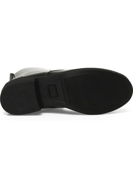 24K-595 4pr Siyah Kadın Düz Bot