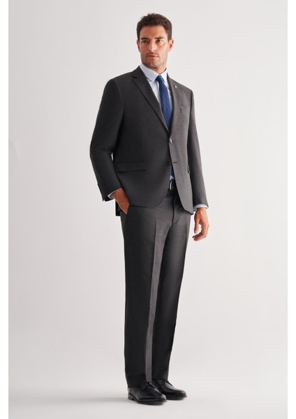 Siyah 4 Drop Comfort Fit Classic Takım Elbise 1001255121 fiyatları