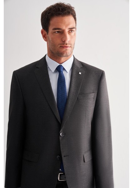 Siyah 4 Drop Comfort Fit Classic Takım Elbise 1001255121 modelleri