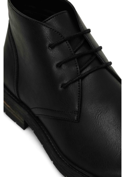 22946 4pr Siyah Erkek Klasik Bot