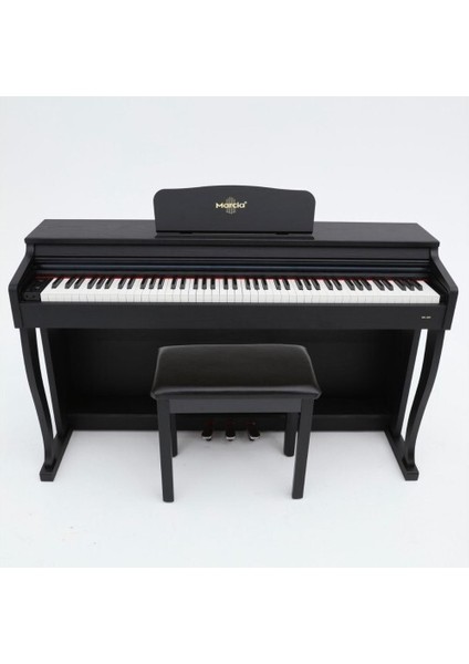 Mk-880 Bk 88 Tuş Hammer Action Dijital Piyano Siyah Tabure modelleri