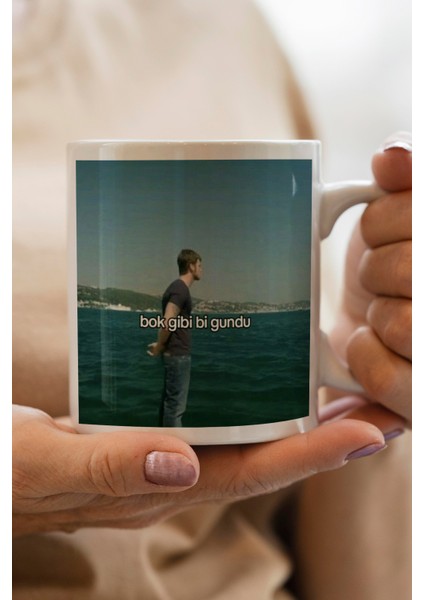 Bok Gibi Gündü Baskılı Kupa Bardak