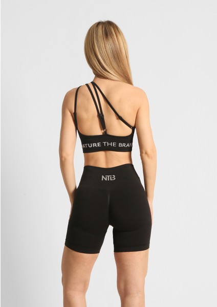 Ntb Push-Up Scrunch Siyah Kısa Tayt Toparlayıcı Yüksek Bel Fitness Taytı,spor Taytı,antreman Taytı fırsatları
