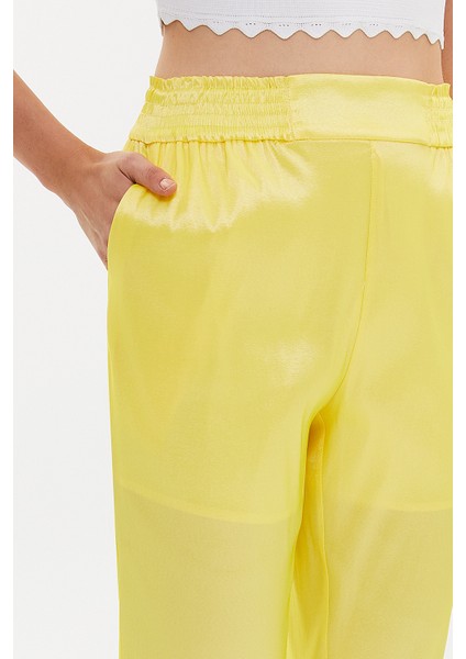 Sarı Beli Lastikli Pantolon 41356 fırsatları