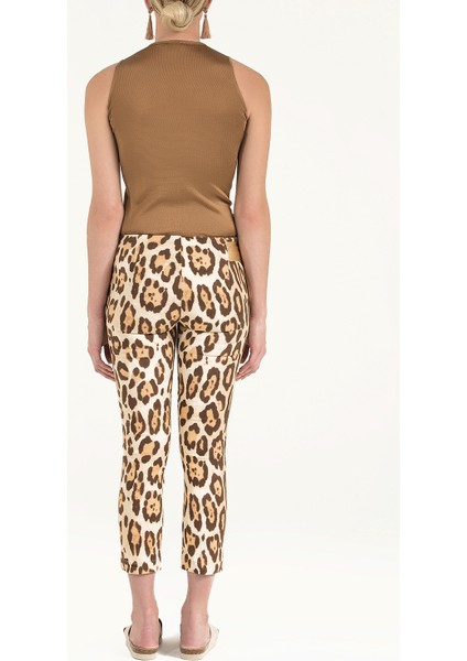 Leopar Leopar Desenli Pantolon 40904 fırsatları