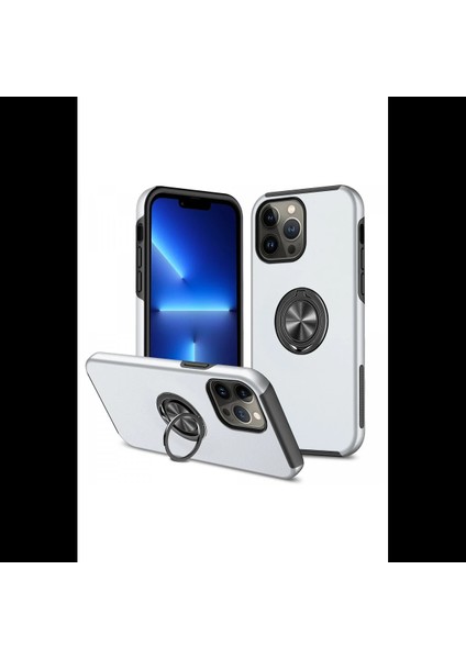 iPhone 13 Pro Kılıf Elit Yüzüklü Kapak