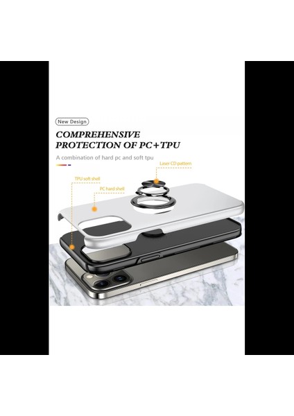 iPhone 13 Pro Kılıf Elit Yüzüklü Kapak fiyatları