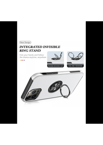 iPhone 13 Pro Kılıf Elit Yüzüklü Kapak modelleri