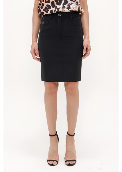 Siyah Dar Kesim Etek 80461