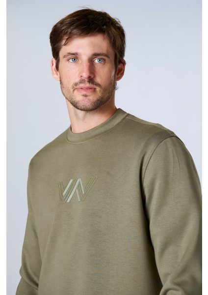 Esw 2931 Bisiklet Yaka Soft Touch (Yumuşak Doku) Scuba Kumaş Erkek Sweat fiyatları