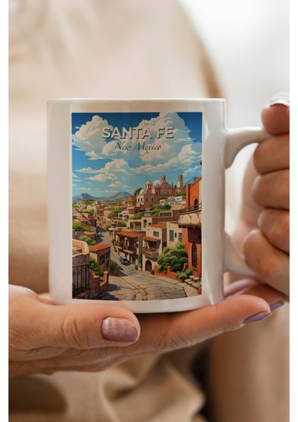 New Mexico Baskılı Kupa Bardak