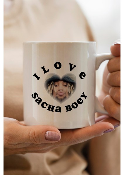 Sacha Boey Baskılı Premium Kupa Bardak