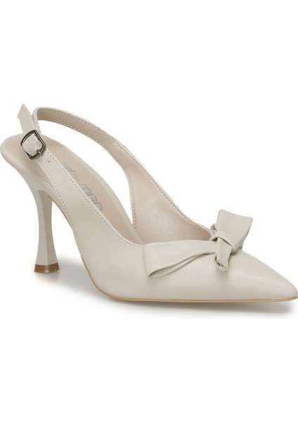 Jessıe 4fx Bej Kadın Topuklu Ayakkabı