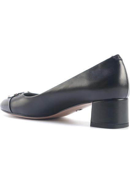 Halaıne 5fx Siyah Kadın Topuklu Ayakkabı