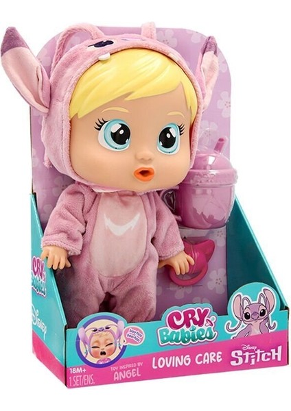 CYB75000 Cry Babies Love And Care Angel Kostümlü Bebek