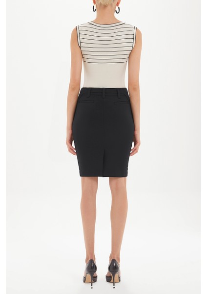 Siyah Dar Kesim Etek 80464 fırsatları