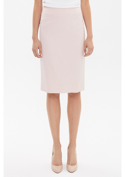 Pembe Diz Altı Düz Dar Etek 81119 fiyatları