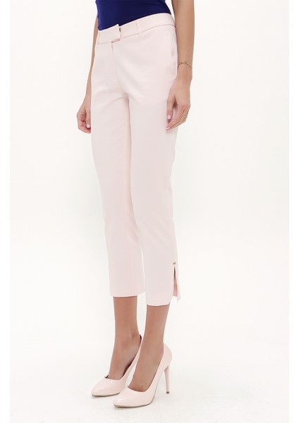Pembe Düşük Bel Boru Paça Pantolon 41304 modelleri