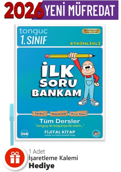 1. Sınıf Tüm Dersler Soru Bankası Ilk Soru Bankam + Hediyeli
