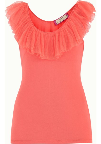 Mercan Piliseli V Yakalı Bluz 19596 indirimleri