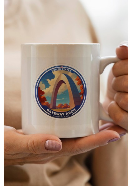 Amerika Baskılı Kupa Bardak