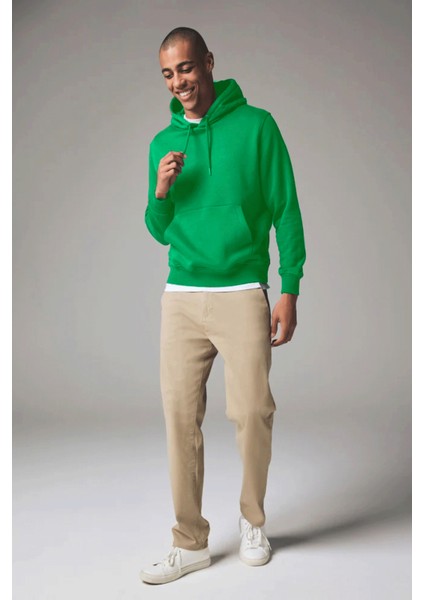 Erkek Kapşonlu Rahat Kalıp Içi Polarlı 3 Iplik Kalın Sweatshırt SPR25SW55 fiyatları