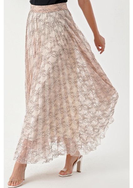 Pudra Piliseli Dantel Etek 81238 indirimleri