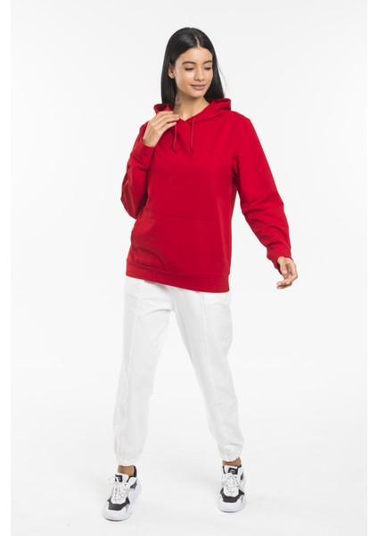 Süperlife Kadın Kapşonlu Regular Fit Ince Sweatshirt SPR21K55 modelleri