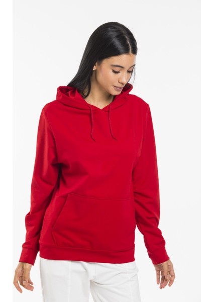 Süperlife Kadın Kapşonlu Regular Fit Ince Sweatshirt SPR21K55 fırsatları