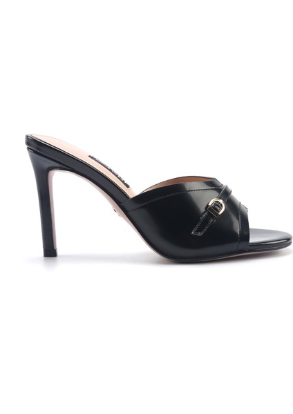 Letıcıa 5fx Siyah Kadın Topuklu Terlik