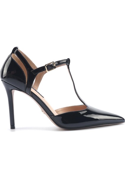 Jacalyn 5fx Siyah Kadın Topuklu Ayakkabı