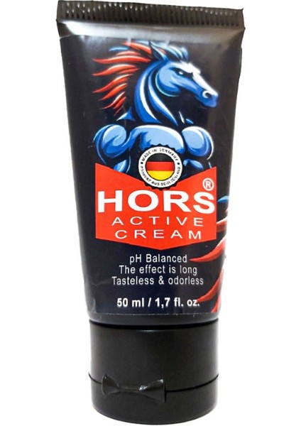 Hors Active Cream 50 ml Erkek Özel Zaman ve Katılık