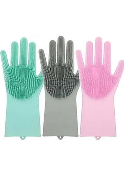 ® Isıya Dayanıklı Pratik Sihirli Silikon Bulaşık Yıkama Eldiveni fiyatları