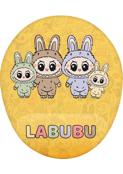 Labubu Bilek Destekli Mouse Pad