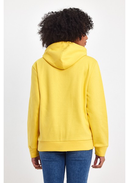 Kadın Kapşonlu Rahat Kalıp Içi Polarlı 3 Iplik Sweatshırt SPR24SWK55 fırsatları