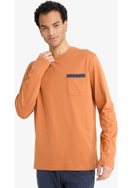 Pijama Takımı Regular Fit Uzun Kollu Üst Uzun Alt G2645AX25WN fiyatları