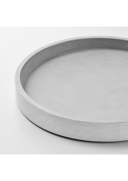 Saksı Altlığı, Açık Gri, 19 cm modelleri