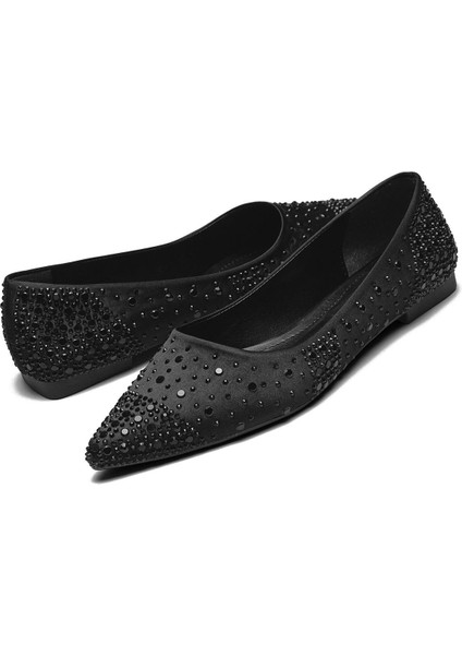 Kadın Taş Işlemeli Babet Ayakkabı 2315 modelleri