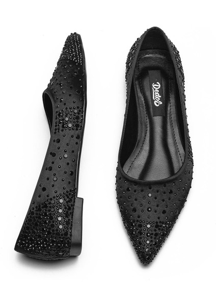 Kadın Taş Işlemeli Babet Ayakkabı 2315 fırsatları