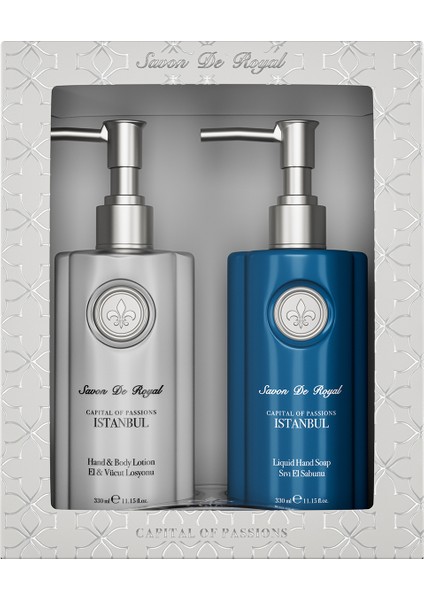 Tutkuların Başkenti Istanbul Set Sıvı Sabun 330 ml & Losyon 330 ml