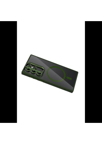 Samsung Galaxy S23 Ultra Remim Lensli Magsafe Standlı Kapak fırsatları