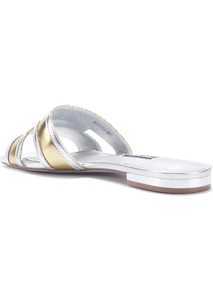 Melanıa 5fx Altın Kadın Düz Terlik