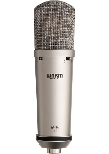 WA-87JR: Gümüş | Geniş Diyafram Transformatörsüz Fet Kondenser Mikrofon