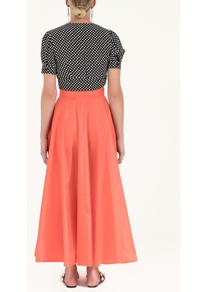 Mercan Kemerli Godeli Uzun Etek 80948